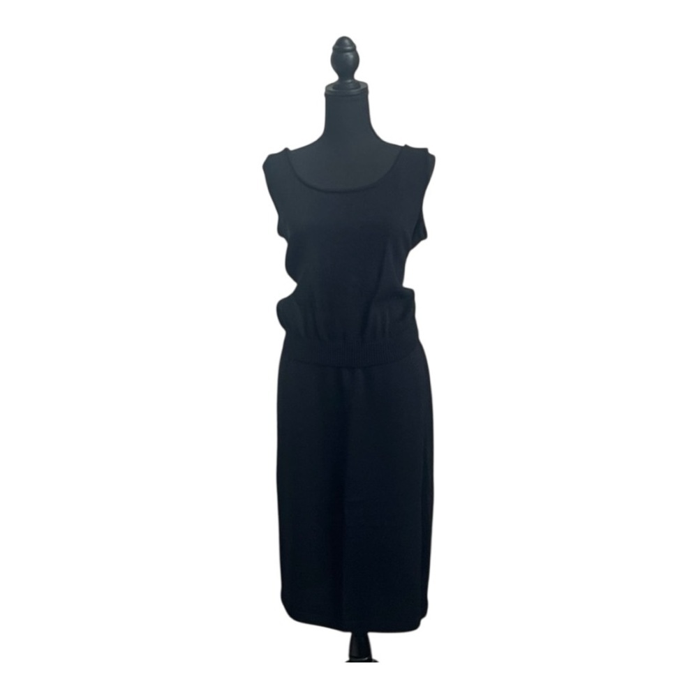 St. John Black Skirt Set